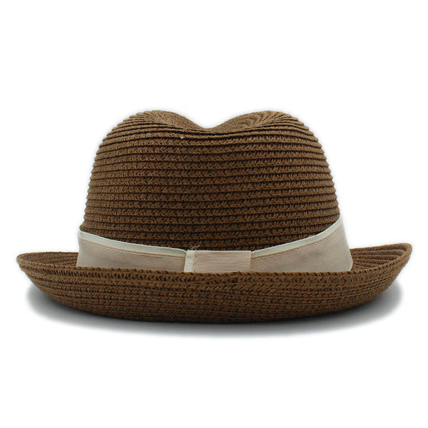 Summer Men Toquilla Straw Sun Hat