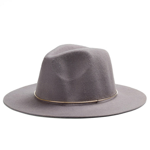Wide Brim Wool Hats