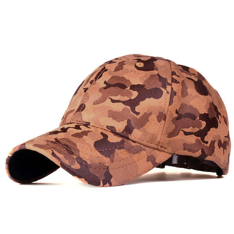 Camouflage baseball cap