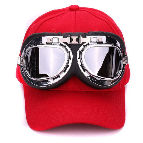 Fancy Ski Goggles Baseball Cap